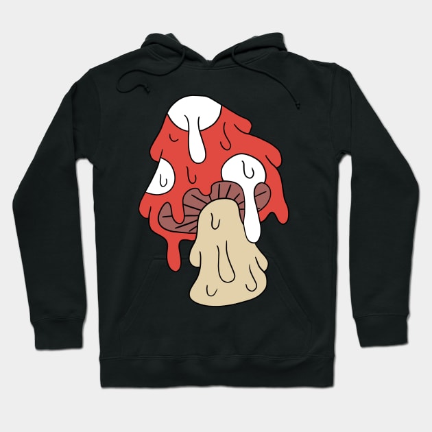 Trippy mushroom Hoodie by cmxcrunch